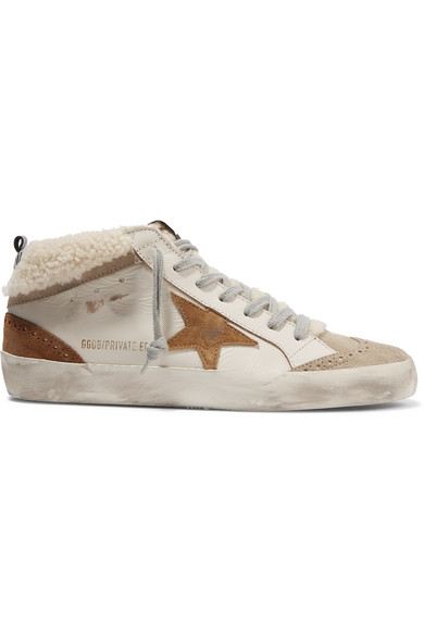 golden goose beige sneakers