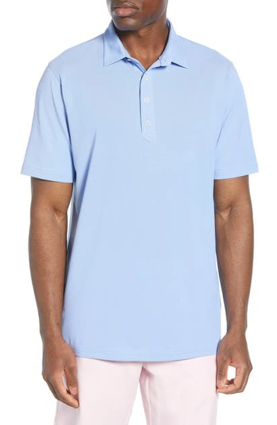 Shop Johnnie-o Mashie Classic Fit Prep-formance Pique Polo In Riptide