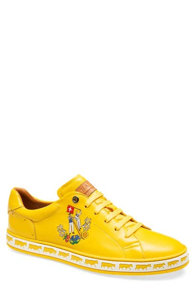 Shop Bally Anistern Sneaker In Canary Yellow