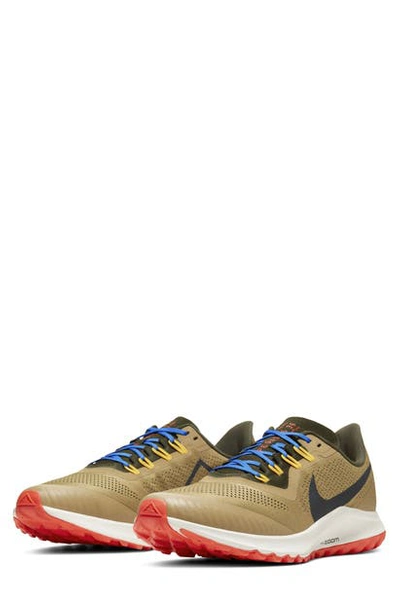 Shop Nike Air Zoom Pegasus 36 Trail Running Shoe In Beechtree/ Cargo Khaki