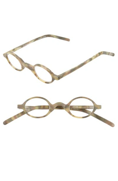 Shop Eyebobs Old Money 35mm Reading Glasses In Grey Horn