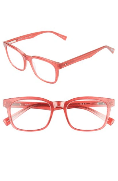 Shop Eyebobs C-through 52mm Reading Glasses In Bright Red