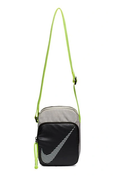 Shop Nike Heritage Smit 2.0 Crossbody Bag In Desert Sand/ Reflective