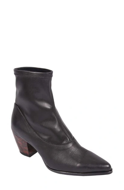 Shop Andre Assous Paulyn Bootie In Black Leather