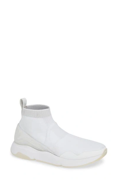 Shop Cole Haan Zerogrand Motion Slip-on Sneaker In Optic White Leather