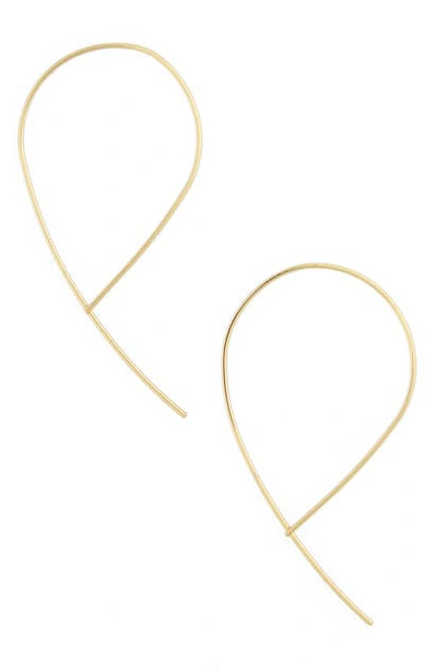 Shop Baublebar Arie Threader Earrings In Gold