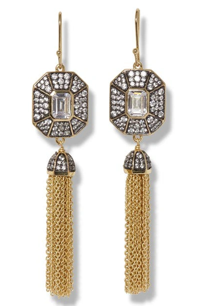 Shop Vince Camuto Tassel Earrings In Gold