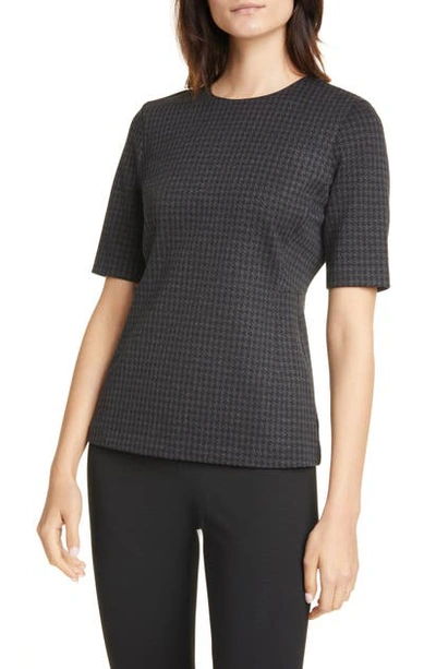 Shop Theory Fitted Houndstooth Shell In Multi