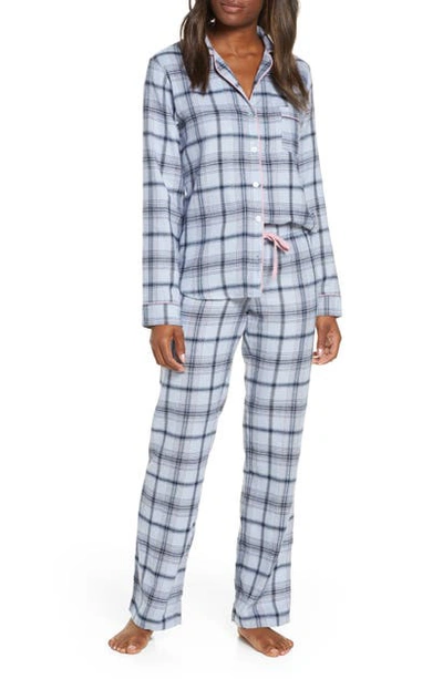 Shop Ugg Raven Flannel Pajamas In Fresh Air Plaid
