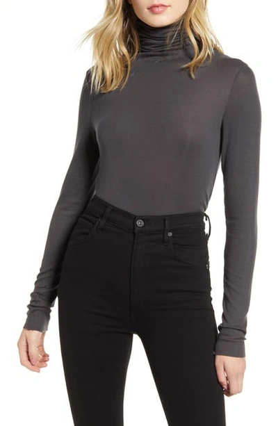 Shop Ag Chels Turtleneck Top In Night Shade