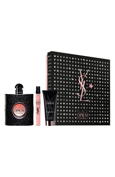 Shop Saint Laurent Black Opium Eau De Parfum Set (usd $198 Value)
