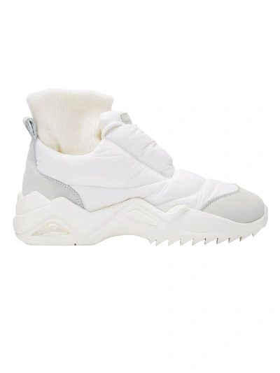 Shop Maison Margiela Puffer Sneakers White