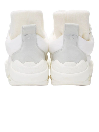 Shop Maison Margiela Puffer Sneakers White