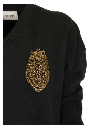 Shop Dondup Sweater In Nero