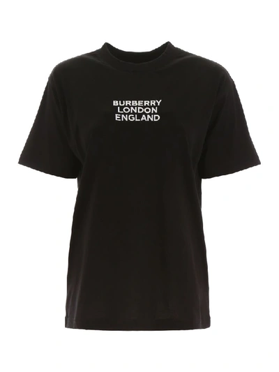 Shop Burberry Logo T-shirt In Archive Beige