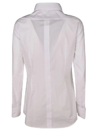 Shop Dolce & Gabbana Long-sleeved Buttoned Shirt