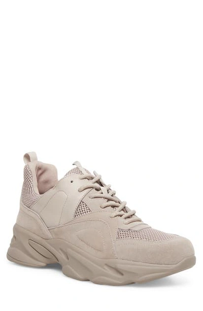 Shop Steve Madden Mover Sneaker In Taupe