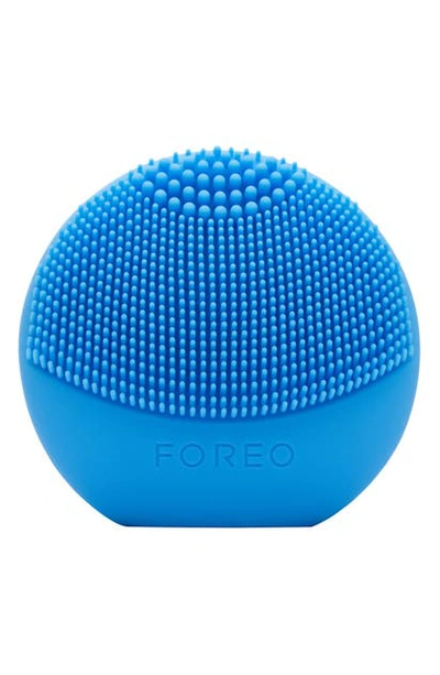 Shop Foreo Luna(tm) Play Facial Cleansing Brush In Aquamarine