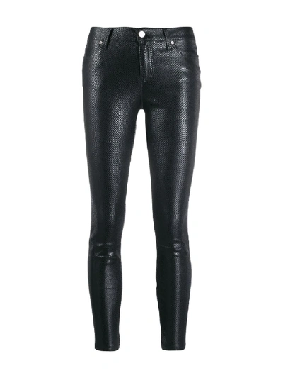 Rta Cropped Skinny Trousers In Black