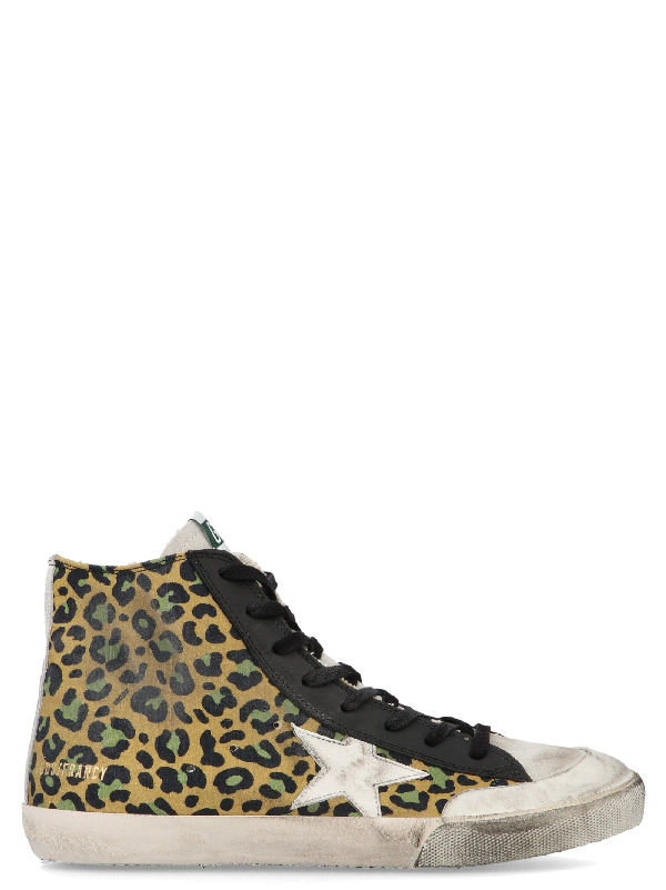 golden goose francy leopard