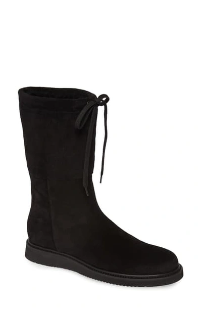 Shop Aquatalia Camillia Weatherproof Boot In Black/ Black