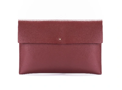 Shop Alesya Orlova Pouch Bordeaux In Brown