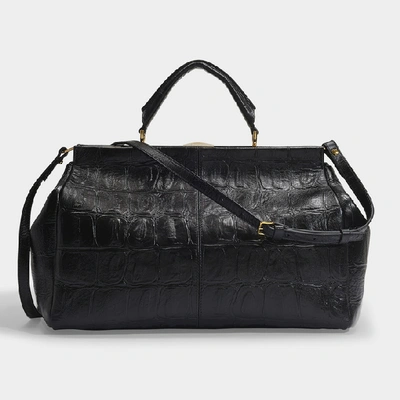 Shop Marni Doctor Bag In Black