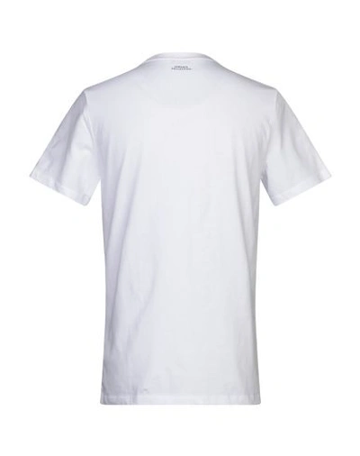 Shop Versace T-shirt In White