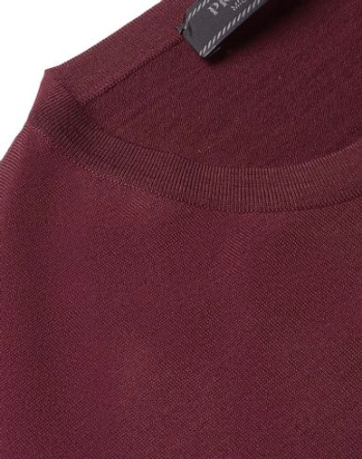 Shop Prada Sweaters In Brick Red