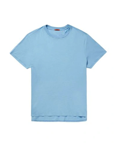 Shop Barena Venezia T-shirts In Sky Blue