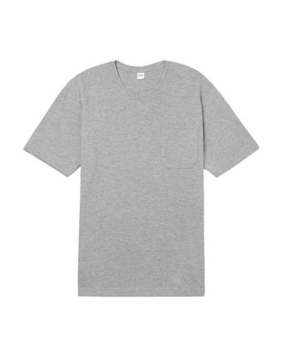 Shop Aspesi Man T-shirt Grey Size Xxl Cotton, Polyester