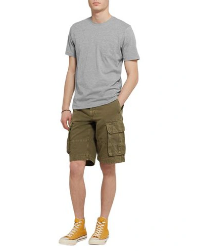 Shop Aspesi Man T-shirt Grey Size Xxl Cotton, Polyester