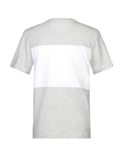 Shop Fila Man T-shirt Grey Size L Cotton