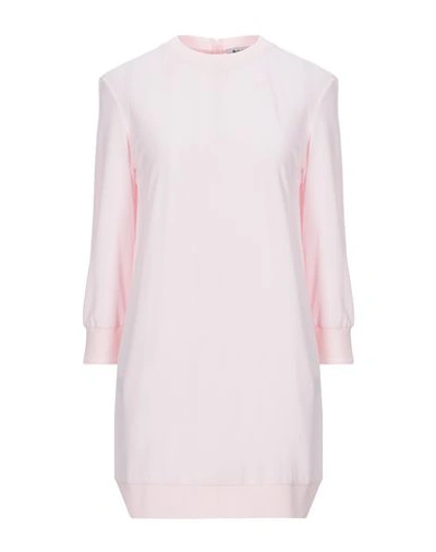 Shop Dondup Short Dresses In Light Pink