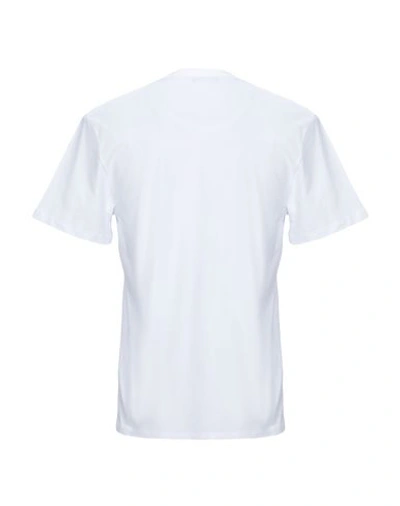 Shop Raf Simons Man T-shirt White Size M Cotton