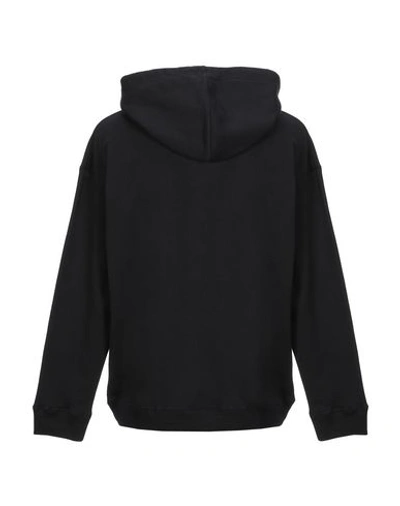 Shop Raf Simons Hooded Sweatshirt In Black