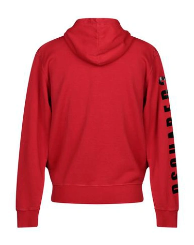 Dsquared2 Sweatshirts In Red