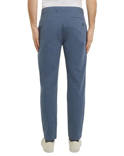 Shop Folk Casual Pants In Slate Blue