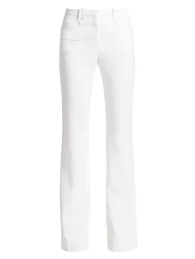 Shop Altuzarra Serge Trousers In Optic White