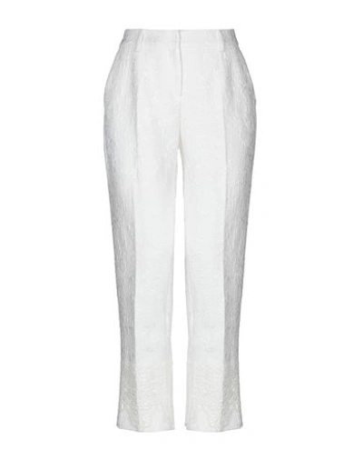 Shop Dolce & Gabbana Pants In White