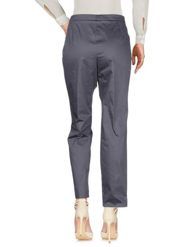 Shop Peserico Casual Pants In Lead