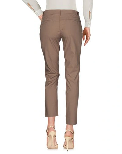 Shop Trussardi Jeans Casual Pants In Brown