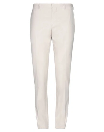 Shop Lanvin Casual Pants In Ivory
