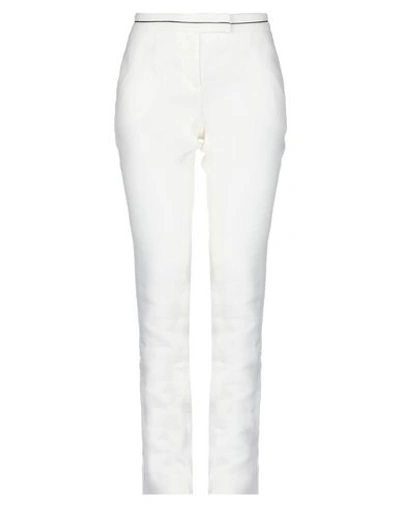 Shop Swildens Casual Pants In Ivory