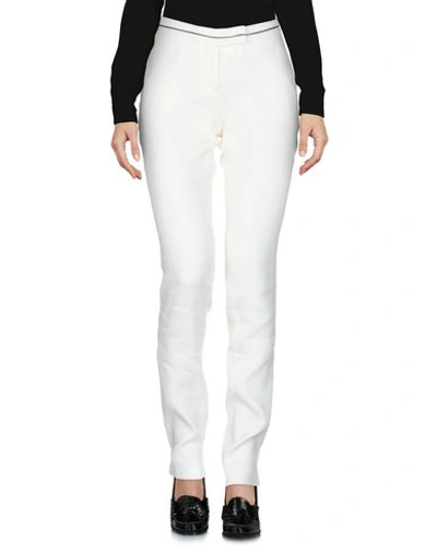 Shop Swildens Casual Pants In Ivory