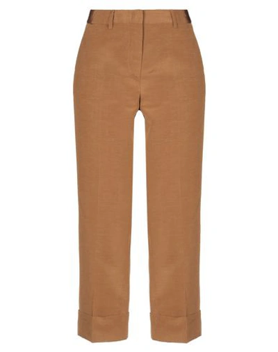 Shop Alberto Biani Pants In Brown