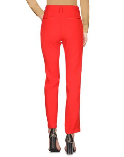 Shop Msgm Woman Pants Red Size 6 Polyester