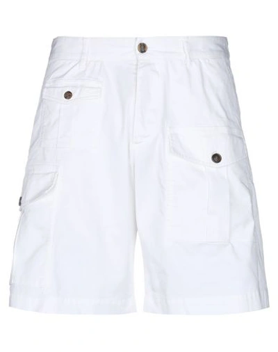 Shop Dsquared2 Shorts & Bermuda Shorts In White