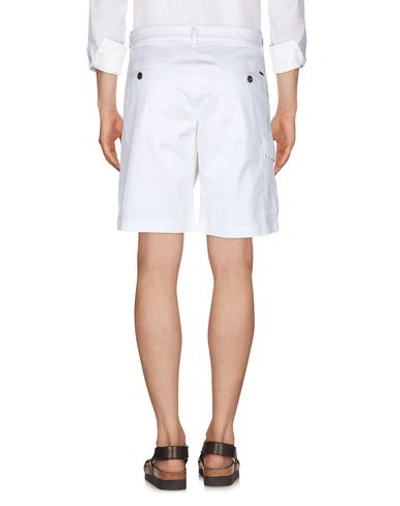 Shop Dsquared2 Shorts & Bermuda Shorts In White