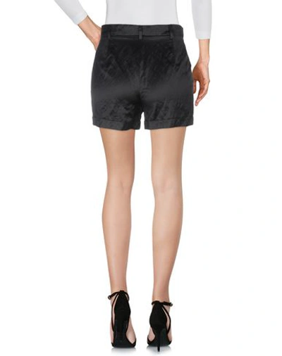 Philosophy Di Lorenzo Serafini Woman Shorts & Bermuda Shorts Black Size 8 Viscose, Cotton, Metallic In Black